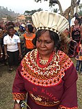 Participant at Mankon cultural festival